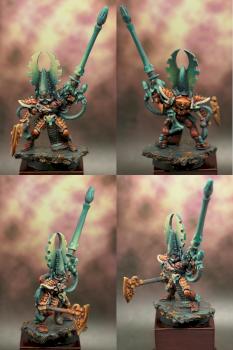 Eldar Phoenix Lord Fuegan by Kiko