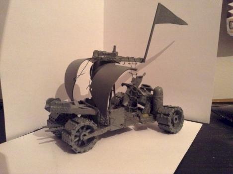 Slaver waggon unpainted by Lemming