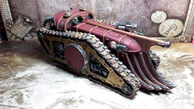 Mechanicum Triaros Conveyor by TheHoodedMan