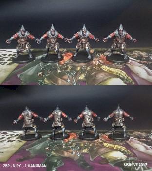 Zombicide Black Plague - N.P.C. - 1 Hangman by Sisihive