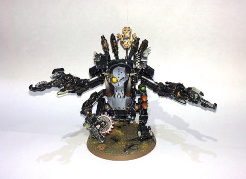 Ork Deff Dread by rastapaint