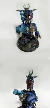Space Marines Ultramarines Venerable Dreadnought by Dvorn