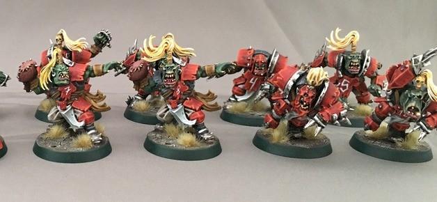 bloodbowl orc team 1 by w817rogier