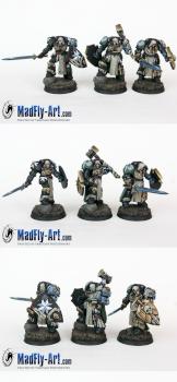 Deathwatch Terminators by MadFlyArtStudio