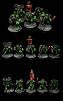 Salamanders Terminator Squad by goblet