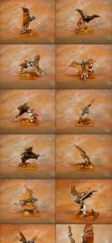 Fell Bats - converted and painted by Supel