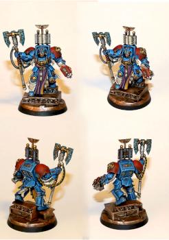 Blood Angels Librarian in Terminator Armour by walles-ru