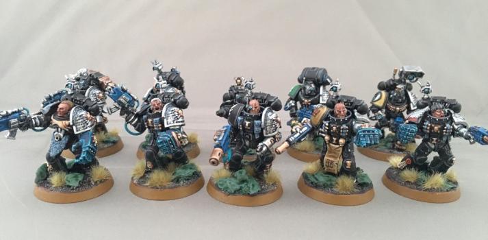 deathwatch veteran squad by w817rogier