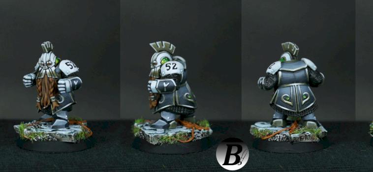 Bloodbowl dwarves team blitzeur 1 by romu