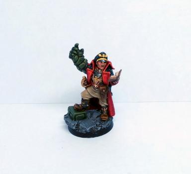 Cadian Commissar by Melhar