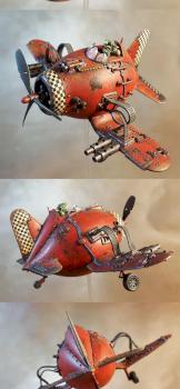 Ork Dakka Jet - Egg Plane by TheArtistofWar