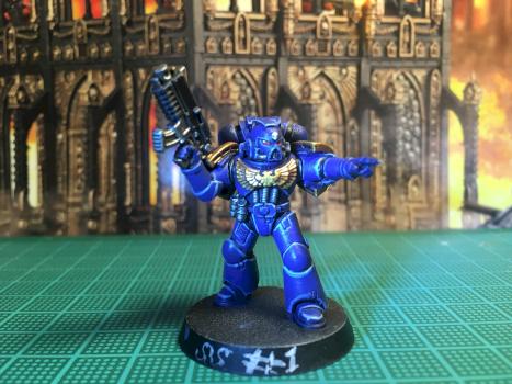 My first Space Marine by LevelOfDetail