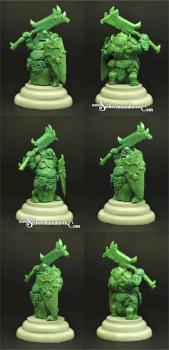Rotten Lord original greenstuff sculpture by Scibor