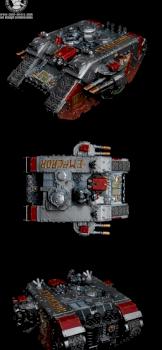 Space Marines Land Raider by cool-minis.com