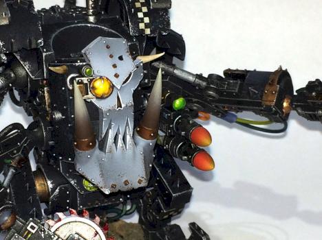 Ork Deff Dread by rastapaint