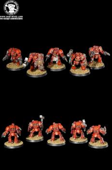 Space Marine Terminator Close Combat Squad by cool-minis.com