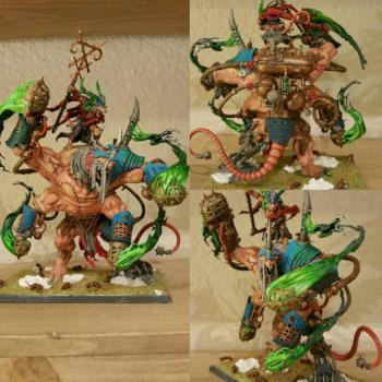 thanquol & boneripper by Bjjspider