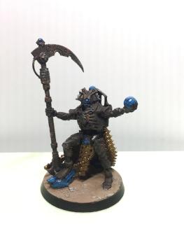 Necron Overlord by meilix