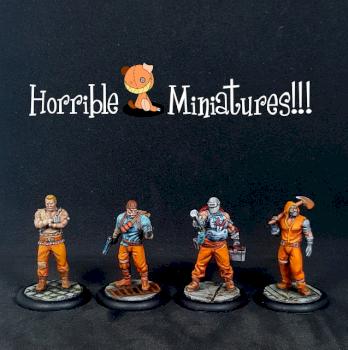 Blackgate Prisoners - Batman Miniature Game by Horrible_miniature