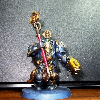 Space Wolves Wolf Guard Wolf Priest by minchan