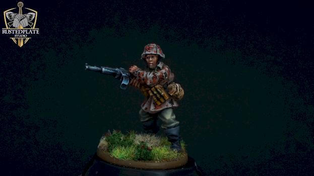 Bolt Action - German SS Grenadier 28 MM by RUSTEDPLATE STUDIO