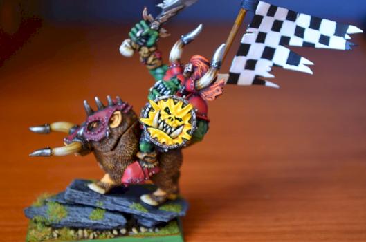 Grotfang Garra'ierro / Grotfang Ironclaw / Orc Warboss by Grimgor piel ierro