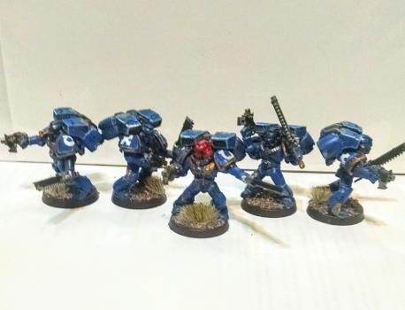Ultramarine Assault Squad by Jam180