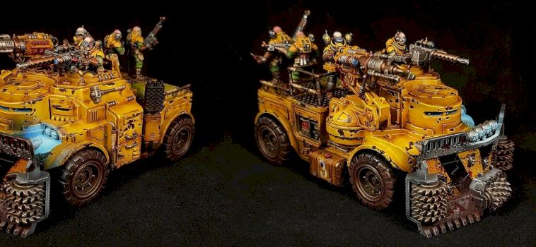 Genestealer Cult Goliath Rockgrinder by Kneeil