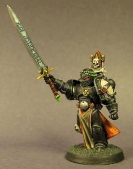 Black Templars Emperor's Champion by mikecarrero