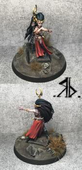 Dark Elves - Sorceress by RagnarBlack