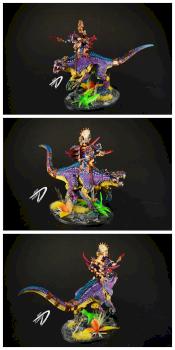 Saurus Oldblood On Carnosaur by OperStrike