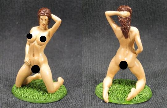 Naked elfine female by Vyrin