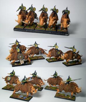 Night Goblin Boar Rider by Zoggi