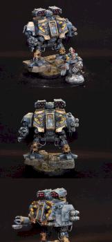 spacewolf dreadnought (paper model) by Morty
