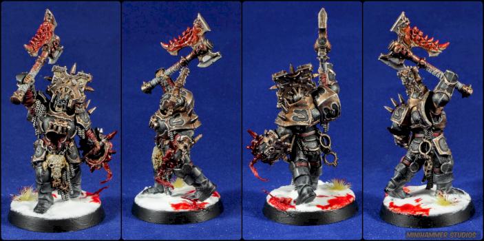 Khorne Blood Warrior by MiniHammerStudios