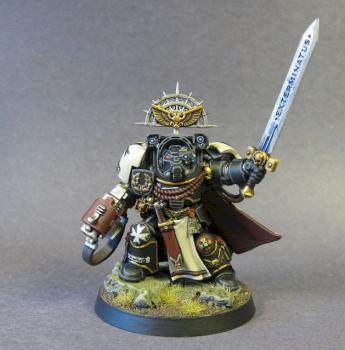 Black Templars Terminator Champion by mikecarrero