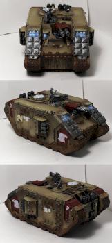 Land Raider Crusader by Shweeble