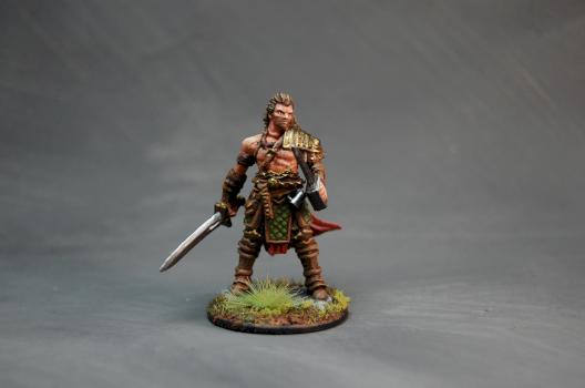 Pathfinder Deep Cuts Human Male Fighter by Afet bint Tuzani