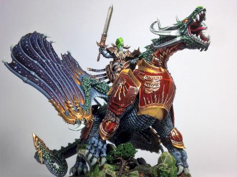 Skeleton Knight on Stardrake by AdeptusIgnika