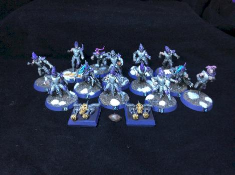 Blood bowl dark elves by tyyler