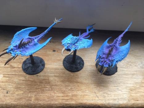Screamers of Tzeentch by ChromeAssassin