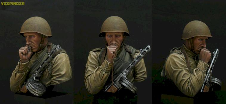 Russian Infantryman Kursk by Vespinoza