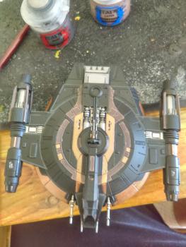 Shadow Caster Repaint (X-Wing Miniatures) by Neodreadnaut