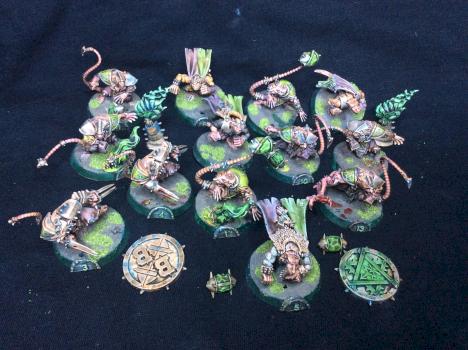 Skavens team Blood bowl by tyyler