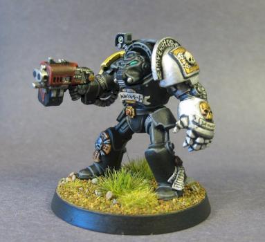 Imperial Fist Death Watch by mikecarrero