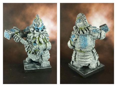 GOLEM ENANO DWARFS by juanlurockerman