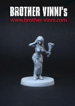 Egyptian Maid (sculpting) by Brother Vinni