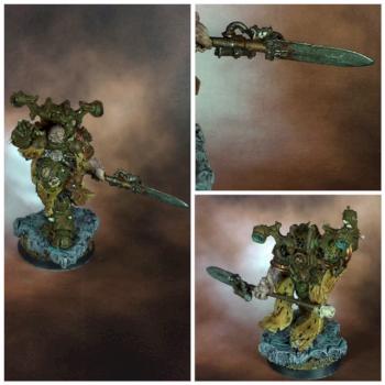 NURGLE CHAOS SORCERER FORGE WORLD DEATH GUARD by juanlurockerman