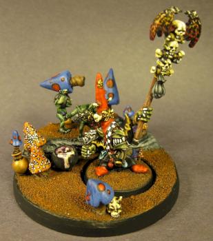 Night Goblin Shaman by mikecarrero