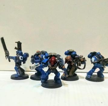Ultramarine Tactical Squad by Jam180